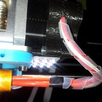 Small Wire Clamp on Stepper Motor 3D Printing 46367
