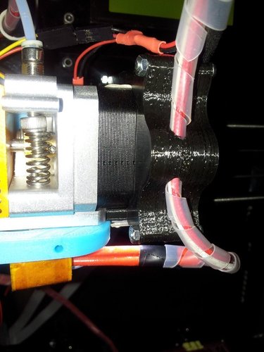 Wire Clamp on Stepper Motor 3D Print 46368