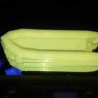 Small Inflatable boat  3D Printing 46445
