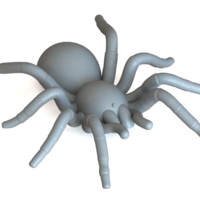 Small Spider Tarantula 3D Printing 46455