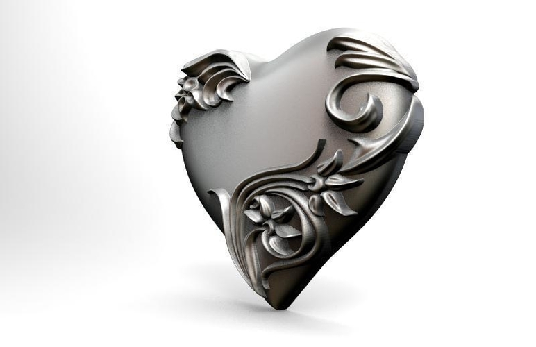 Heart pendant  3D Print 464701