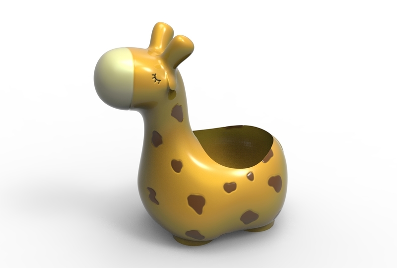 Giraffe Planter Pot 