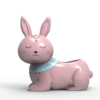 Rabbit Planter Pot - Thumbnail 2
