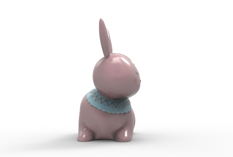 Rabbit Planter Pot 3D Print 464722