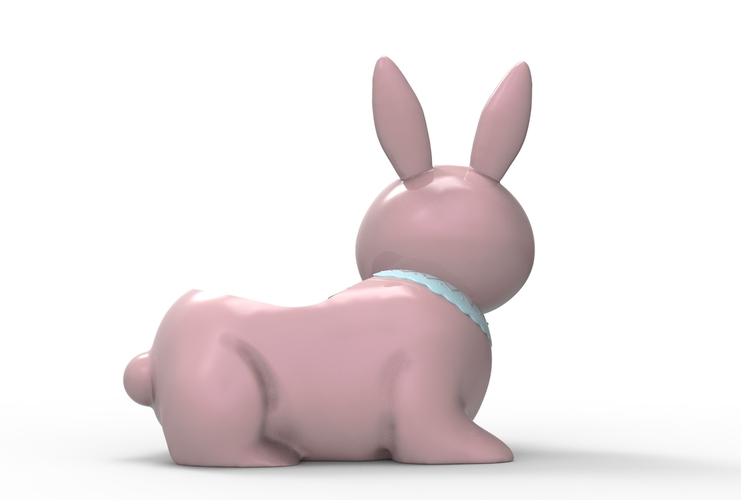 Rabbit Planter Pot 3D Print 464723