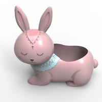 Rabbit Planter Pot - Thumbnail 5