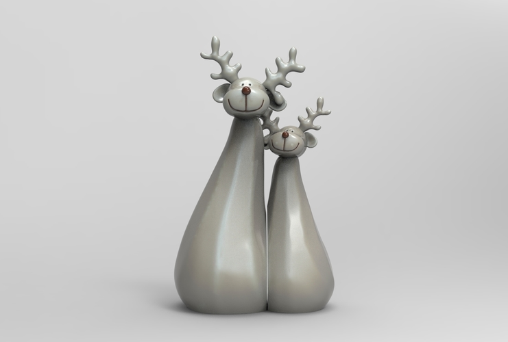 DEER CHRISTMAS 3D Print 464727