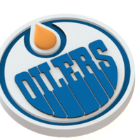Small ​Edmonton Oilers logo 3D Printing 46474
