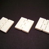 Small Reversible Hinge 3D Printing 46475
