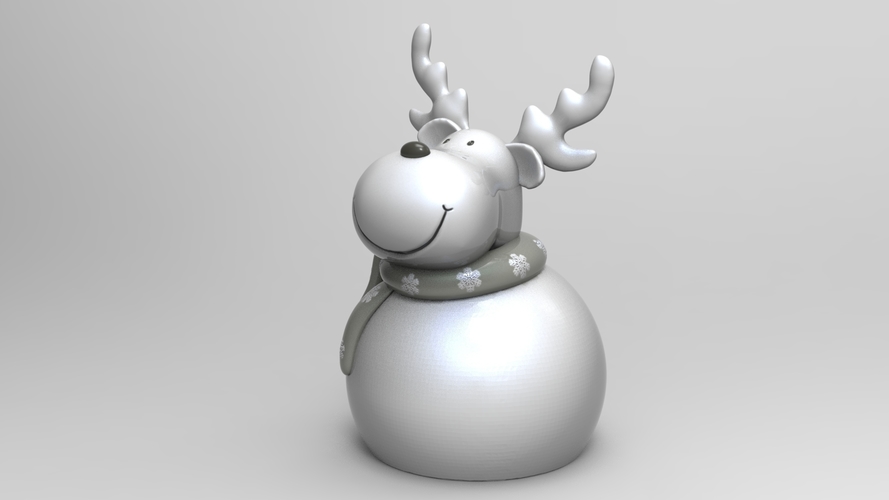 DEER CHRISTMAS 3 3D Print 464802