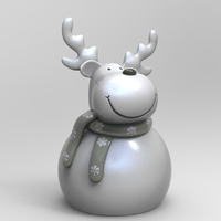 Small DEER CHRISTMAS 3 3D Printing 464803