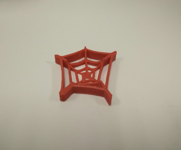 Halloween: Spider-web Ring Dish 3D Print 46482