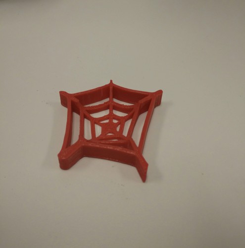 Halloween: Spider-web Ring Dish 3D Print 46483