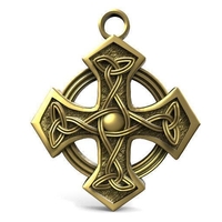 Celtic cross pendant 6 - Thumbnail 1