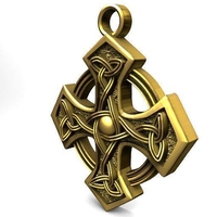 Celtic cross pendant 6 - Thumbnail 2