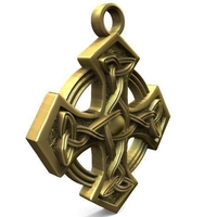 Celtic cross pendant 6 - Thumbnail 3