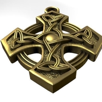 Celtic cross pendant 6 - Thumbnail 4