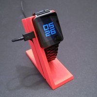 Small LG G Watch Charging Stand 3D Printing 46497