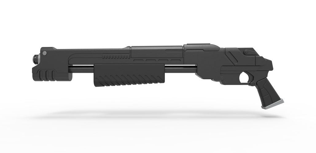Shotgun from the movie Judge Dredd 1995 3D Print 465002