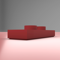 LEGO Jumper Plate 1X3 with 2 Knobs - Thumbnail 1