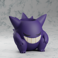 Gengar Pokemon Planter Vase Pencil Holder - Thumbnail 1