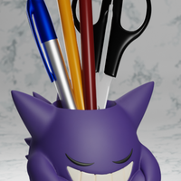 Gengar Pokemon Planter Vase Pencil Holder - Thumbnail 3