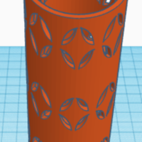 Small vase or pencil case 3D Printing 465061