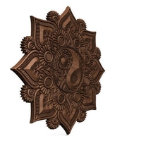 ​Yin Yang mandala CNC  - Thumbnail 3