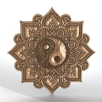 ​Yin Yang mandala CNC  - Thumbnail 7