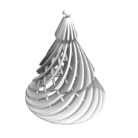 Small Spiral christmas tree 3D Printing 465230