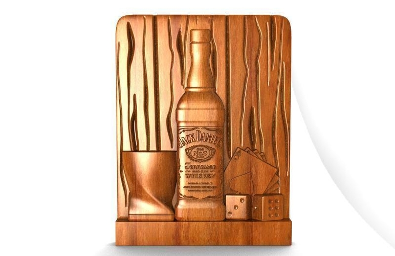 ​Jack daniels CNC 2 3D Print 465235