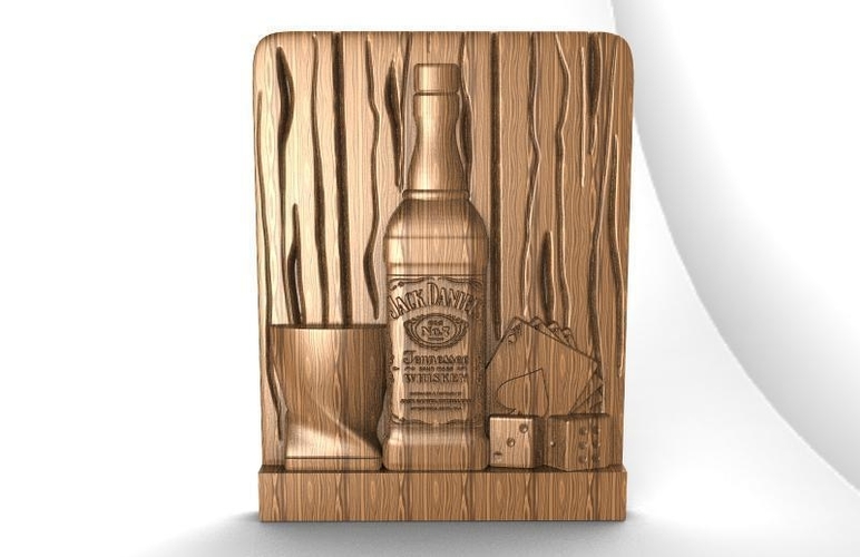 ​Jack daniels CNC 2 3D Print 465237