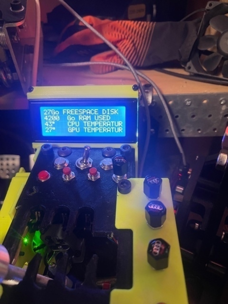 shifter remix 7+1 to 6+1 & lcd motors
