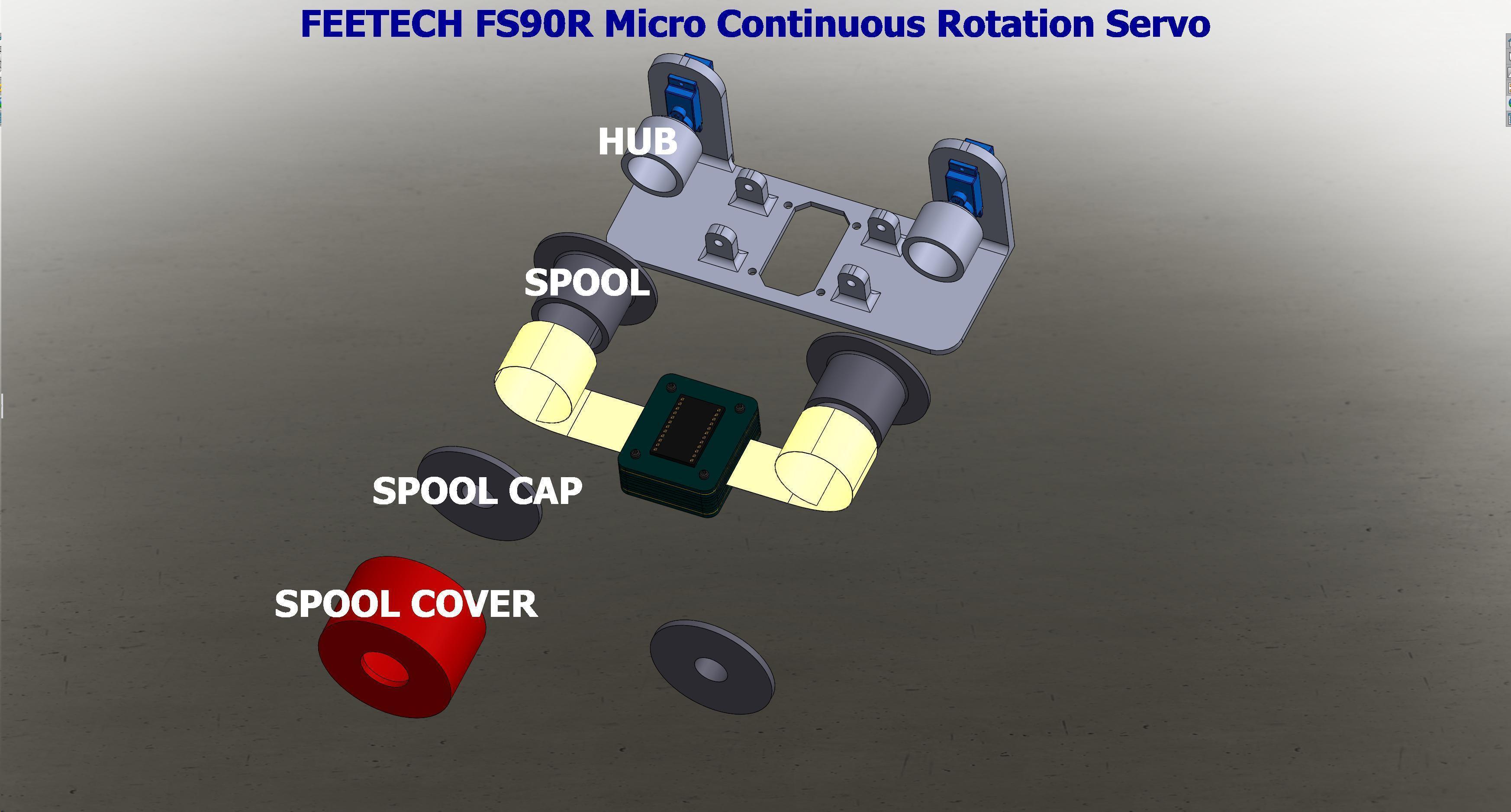 FEETECH FS90R Micro Continuous Rotation Servo