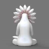 Yoga flower woman 1 - Thumbnail 2