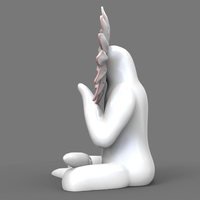 Yoga flower woman 1 - Thumbnail 3