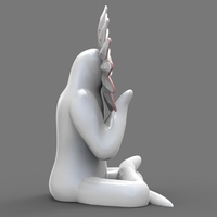 Yoga flower woman 1 - Thumbnail 4