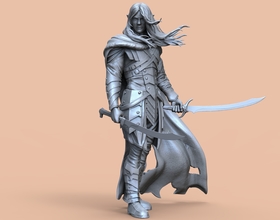 Pin Drizzt Do'Urden 3D Printing 465259