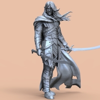 Small Drizzt Do'Urden 3D Printing 465259