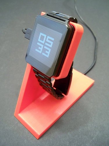 LG G Watch Charging Stand 3D Print 46532