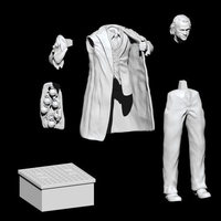 JOKER HEATH LEDGER 3D PRINT MODEL - Thumbnail 3