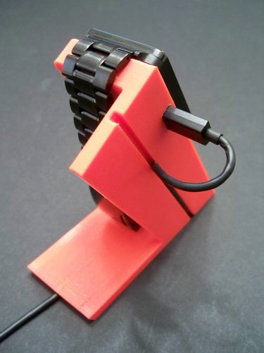 LG G Watch Charging Stand 3D Print 46539