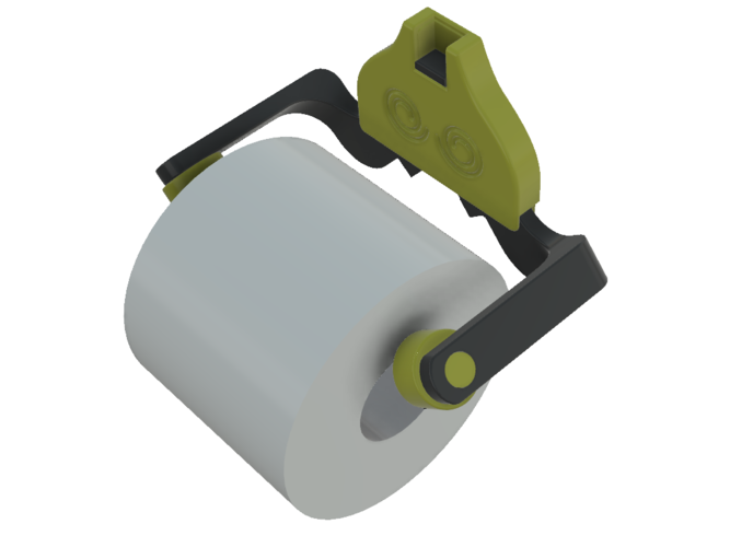 TOILET PAPER HOLDER 3D Print 465483