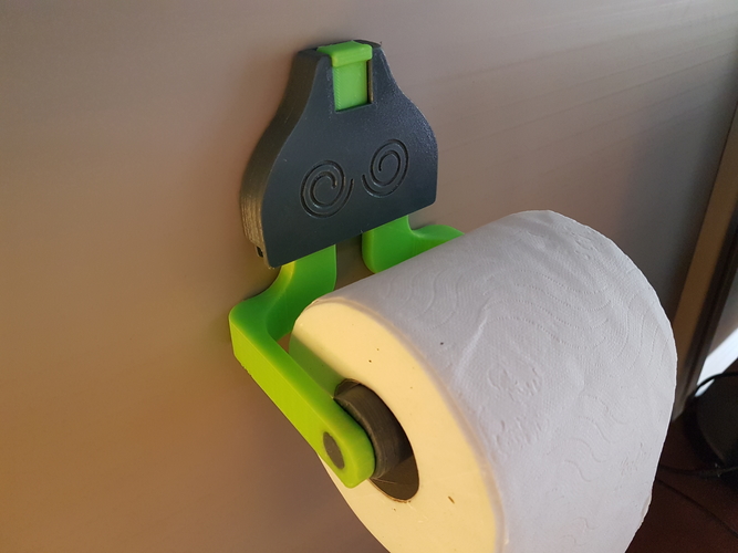 TOILET PAPER HOLDER 3D Print 465494