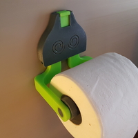 Small TOILET PAPER HOLDER 3D Printing 465495