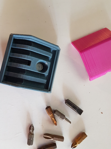 BOX WITH MAGNET, FOR SCREWDRIVER 3D Print 465530