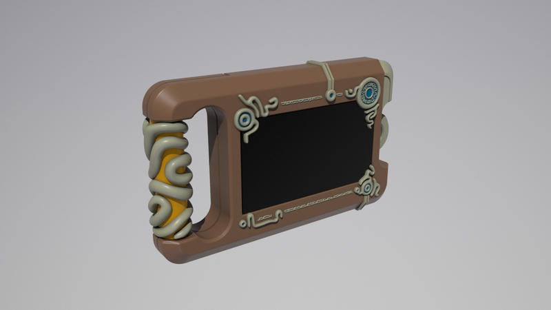 Zelda Sheikah Slate BOTW - Pinshape