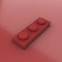LEGO Plate 1X3 - Thumbnail 2