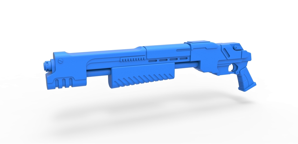 Shotgun Scale 1 to 6 from the movie Judge Dredd 1995