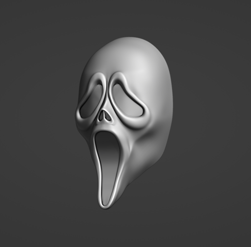 Ghost Face mask from Scream movie 3D Print 465772